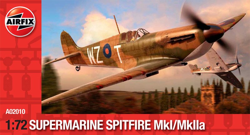 модель САМОЛЕТ SUPERMARINE SPITFIRE Mkl/I